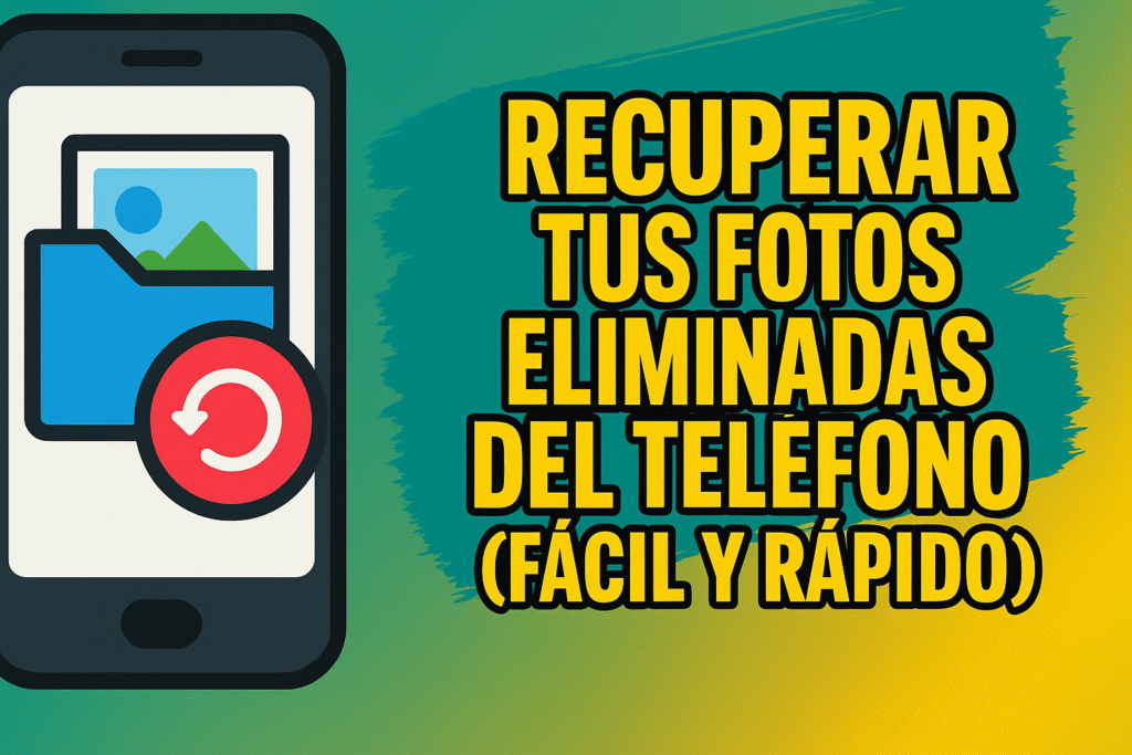 Recupera tus Fotos Eliminadas del Teléfono Fácil y Rápido (Actualizado 2025)