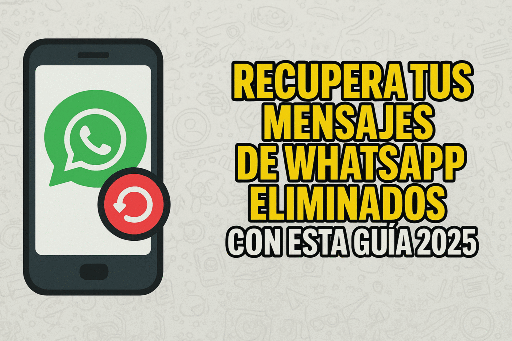 Recupera tus Mensajes de WhatsApp Eliminados con esta Guía 2025