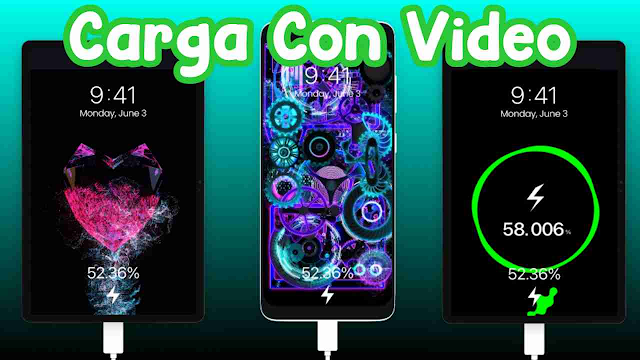 carga con video