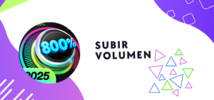 subir volumen