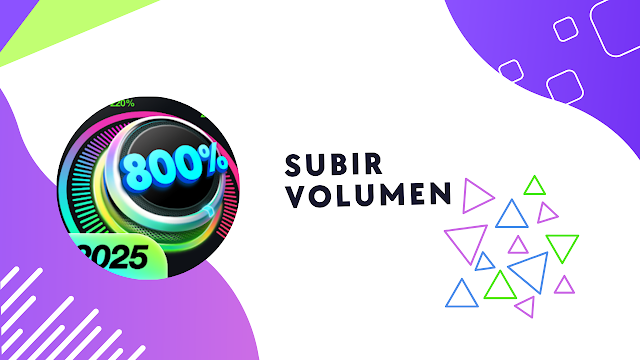 subir volumen
